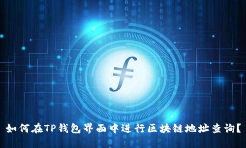 如何在TP钱包界面中进行区块链地址查询？
