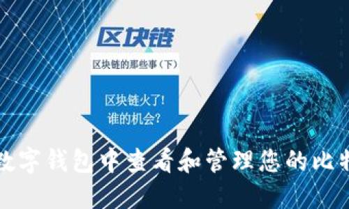 如何在数字钱包中查看和管理您的比特币资产